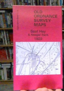 MAP OF Scot Hey & Alsager Bank 1922 Staffordshire Sheet 11.14 NEW - Picture 1 of 1