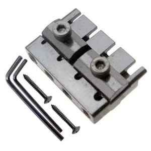 Écrou de verrouillage à cordes pour guitare basse électrique à 4 cordes avec 2 pièces vis 2 pièces clé - Photo 1/7