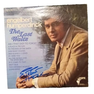 Engelbert Humperdink Signed Autographed The Last Waltz Vinyl Album - Picture 1 of 2
