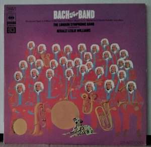 CBS / SONY SOCN 7 JAPAN QUADRA BACH FOR BAND LONDON SYMPHONIC BAND WILLIAMS LP - Picture 1 of 4