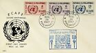SEPHIL PHILIPPINES 1947 POST WWII UN ECAFE BAGUIO CONFERENCE FDC W/ 3v