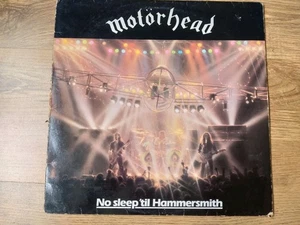 MOTORHEAD - NO SLEEP 'TIL HAMMERSMITH 1981 Bronze Vinyl LP - Picture 1 of 7