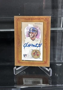 2023 TOPPS ALLEN & GINTER GARRETT MITCHELL RC ROOKIE MINI FRAMED AUTO - Picture 1 of 7