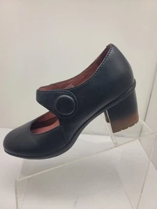 Dansko Women's Page Waterproof Mary Jane Heel Black Leather Size 40 US 9.5 - 10 - Picture 1 of 11