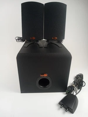 Klipsch ProMedia 2.1 THX Lucasfilm Computer Speaker System Speakers + Subwoofer - Image 1 of 4