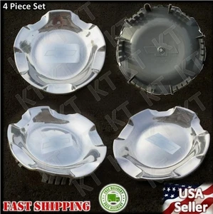 4 PCS 07-13 CHEVROLET SILVERADO TAHOE AVALANCHE WHEEL HUB CENTER CAP " NEW " - Picture 1 of 1