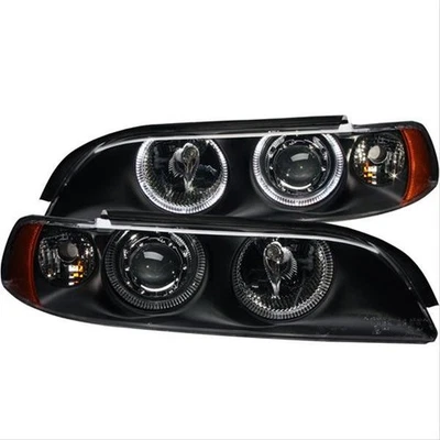 Anzo Headlights 121017 Projector With Halo Black Housing 1997-2001 BMW 540I Foto 1 de 3