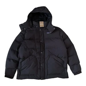 NUOVO Patagonia Uomo 2XL Downdrift Isolata Giacca Cappotto Inchiostro Nero $329 - Foto 1 di 15