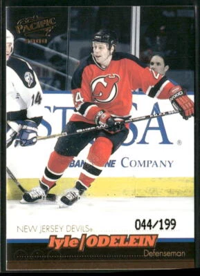 Lyle Odelein 1999-00 Pacific Gold #243 #/199 - New Jersey Devils - Image 1 of 2