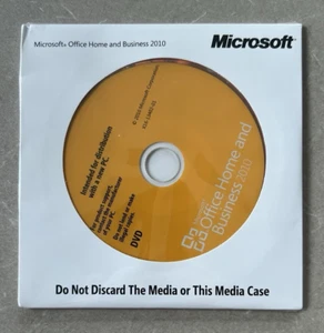 Microsoft Office Home and Business 2010 Install Media - Sealed OEM Package - Picture 1 of 2
