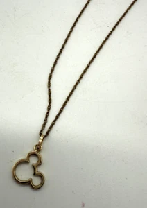 Collar Disney Mickey Mouse Oro 14k JCM Clásico Simple - Imagen 1 de 5