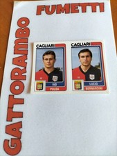 Footballers N.353 Flea-Bernardini Cagliari new - year 1986-87 Panini