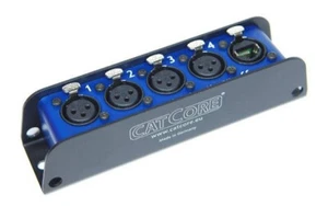 CatCore SMS-C-3F * 4x XLR / CAT Adapter Stagebox * Cat-Multicore Ethercon RJ45 - Bild 1 von 5