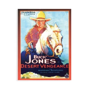 Stampa su Tela su Carta Poster o Quadro Anonymous Buck Jones - Imagen 1 de 2