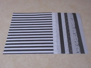 PAPEL PARK LANE 8,5" X 11" - IMPRESIONES SURTIDAS NEGRO/BLANCO/GRIS - 10 HOJAS - Imagen 1 de 11