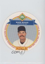 1992 King-B Collector's Edition Discs Food Issue Wade Boggs #16 HOF