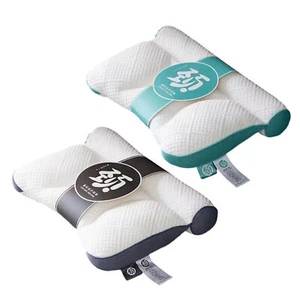 Cuscino comodo in piuma d'oca supporto cervicale nuovo - Foto 1 di 12