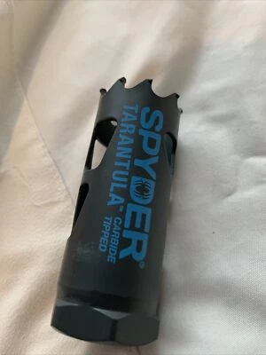 Spyder Tarantula 1  1/8" Hole Saw HEX 10 Tungsten Carbide-Tipped 600898CF - Image 1 of 2