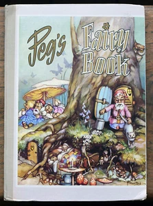 LIBRO ANTIGUO Clavijas Libro de Hadas Escrito e Ilustrado por el autor nd. c. Años 50 - Imagen 1 de 12