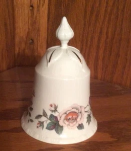 Porcelain Bell Finial Handle Royal Grafton Fine China England Florals EUC - Picture 1 of 9