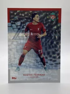 JUEGO DE EQUIPO TOPPS LIVERPOOL 2022/23 LÁMINA DE HIELO KOSTAS TSIMIKAS - Imagen 1 de 2