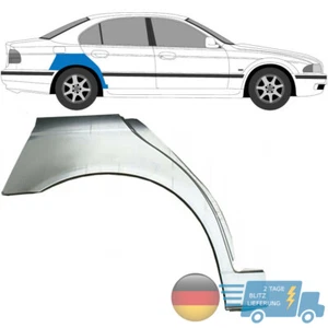 Für BMW 5 5er E39 1996-2004 Limo Kombi Radlauf Reparaturblech Kotflügel / Rechts - Bild 1 von 2
