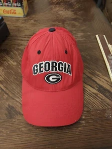 Licensed University Of Georgia Adjustable Structured Red Hat - Picture 1 of 5