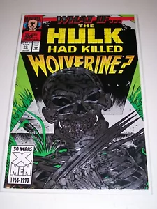 E se? #50 NM Hulk Killed Wolverine copertina classica foil Marvel 1993 - Foto 1 di 4