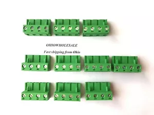 4 Position 7.62mm Direct replacement to Phoenix Contact 1767025 Pack of 10 - Picture 1 of 6