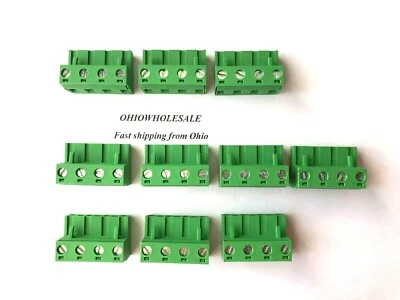 4 Position 7.62mm Direct replacement to Phoenix Contact 1767025 Pack of 10 - Image 1 of 4