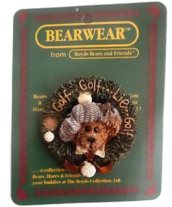 Boyds Bears and Friends Golfer Bearwear Pin "Arnold...Chip n' Putt" #26121 Neu - Bild 1 von 1