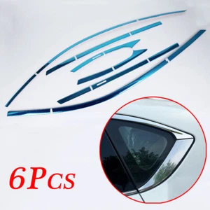 Chrome Door Window Bumper Stripes Cover Trim For Mazda CX-5 KF 2017-2024 Parts - Picture 1 of 6