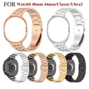 Metal Stainless Strap & TPU Case for Samsung Watch 8 40/44mm 8 Classic 46mm - Imagen 1 de 13