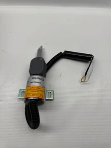 Fuel Shutoff Solenoid 12V 1753ES 1700-4069 1700-4061 for Woodward Takeuchi TL140 - Picture 1 of 1
