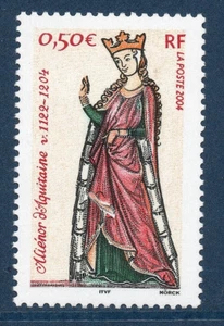 TIMBRE 3640 NEUF XX LUXE  - REINE ALIENOR D'AQUITAINE - 800 ANS DE SA MORT - Picture 1 of 1