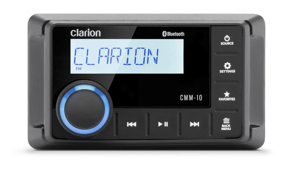 CLARION Stereo marino CMM-10i Bluetooth art 010-03218-00 - Immagine 1 di 1