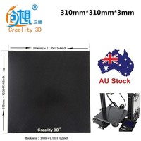 Glass Heat Bed Plate Creality 3D 310X310mm 3D Printer CR-10/10S Borosilicate