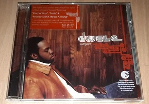 DWELE - Subject - Album CD R&B Rnb Soul + Bonus Track RAPHAEL SAADIQ, D'ANGELO - Foto 1 di 4