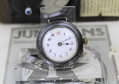 Schweizer Damen Taschenuhr, 935er Silber, Mildia SA, um 1902 - Bild 1 von 4