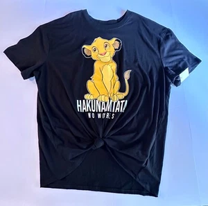 Disney Lion King Simba Hakuna Matata No Worries XXXL Tshirt Short sleeve NWT - Picture 1 of 2