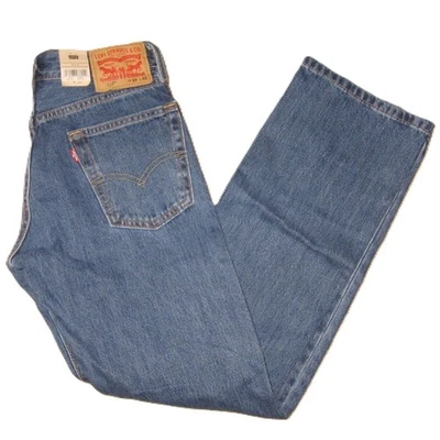 Men's Levi's 517 Bootcut Jeans 29x32 Medium Stonewash Slim 100% Cotton New - Image 1 of 4