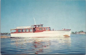 Postal vintage de 1950 DULUTH, Minnesota "CHICAGO QUEEN - Excursion Yacht" barco - Imagen 1 de 2