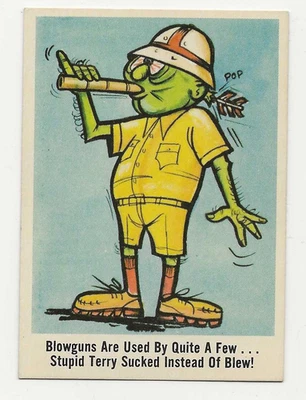 Fleer Weird 1965 casi nuevo - tarjeta de Oh #51 Foto 1 de 2