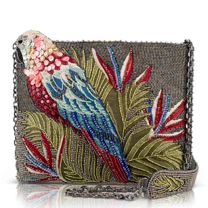 Mary Frances Rainforest Parrot Colorful Handbag - Picture 1 of 6