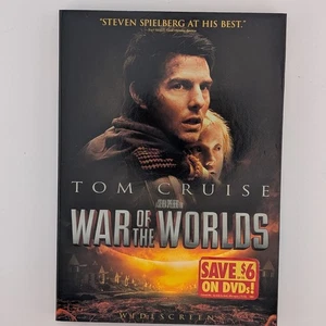 War of the Worlds DVD Tom Cruise Steven Spielberg Widescreen - Picture 1 of 3