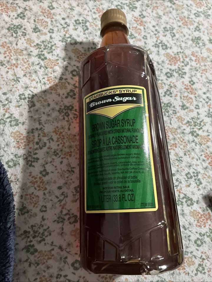 Starbucks Brown Sugar Syrup. BB 2025