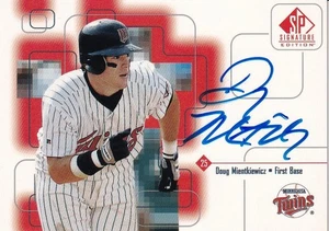 1999 SP Signature Minnesota Twins Doug Mientkiewicz Autographs - Bild 1 von 2