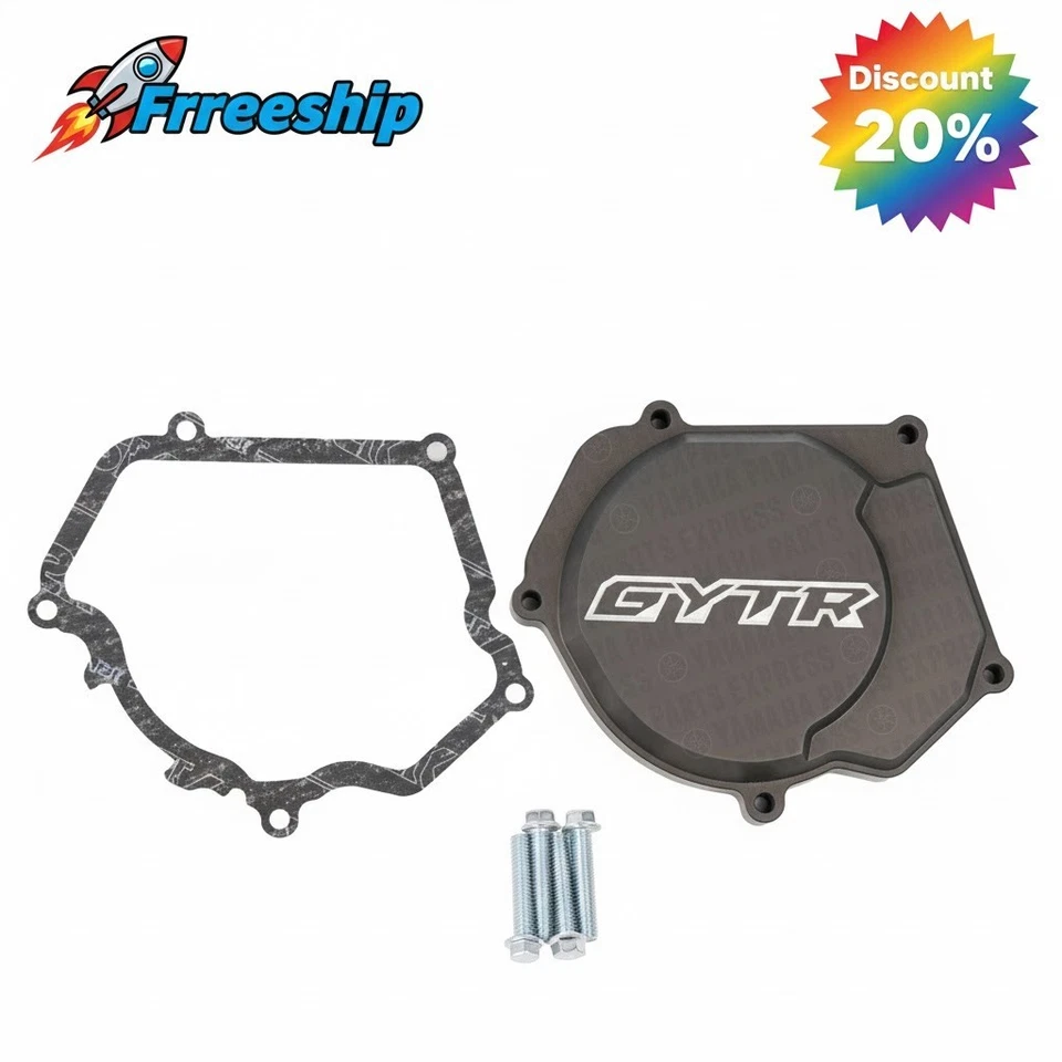 NUEVO 1999-2024 YAMAHA YZ250 YZ 250 X OEM GYTR LH BILLET ENCENDIDO ESTATOR CUBIERTA Foto 1 de 1