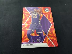 2019-20 Panini Mosaico Arancione Reattivo LeBron James #8 - Foto 1 di 2