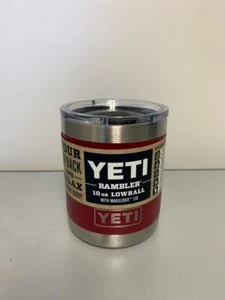 Color Retirado Rojo Cosecha YETI® 10oz Lowball V1 - Auténtico - Totalmente Nuevo - Imagen 1 de 3